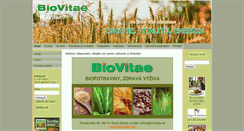 Desktop Screenshot of biovitae.sk